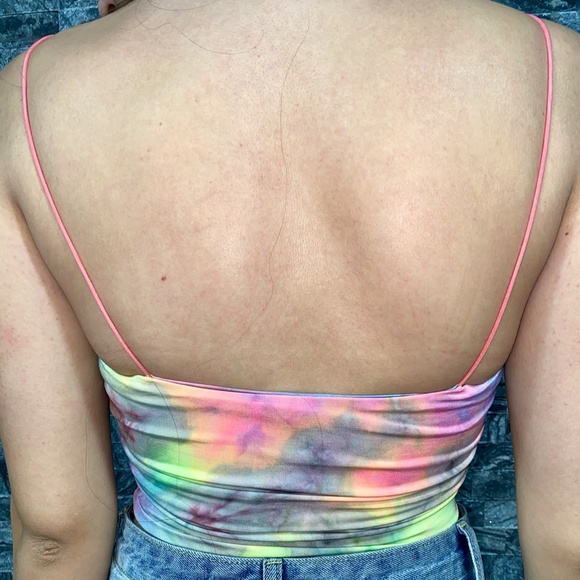 Pastel Tie-Dye Tank - Picture 2 of 2